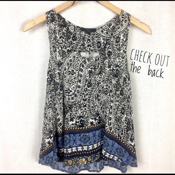 Iris Los Angeles Tops - Iris Los Ángeles Boho Cutout Crop Top